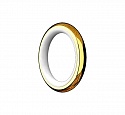 Кольцо карнизное безшумное Ø16мм золото